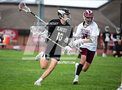 Thumbnail 1 in Xavier @ Bethel (CIAC Class M 1st Round) photogallery.