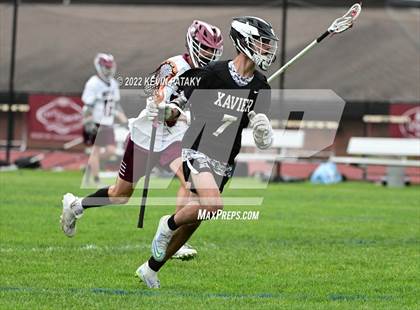 Thumbnail 1 in Xavier @ Bethel (CIAC Class M 1st Round) photogallery.