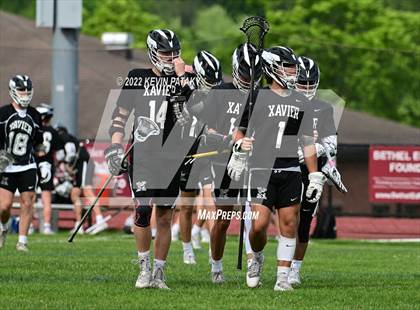 Thumbnail 3 in Xavier @ Bethel (CIAC Class M 1st Round) photogallery.