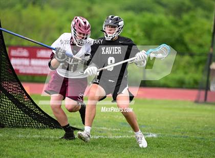 Thumbnail 1 in Xavier @ Bethel (CIAC Class M 1st Round) photogallery.