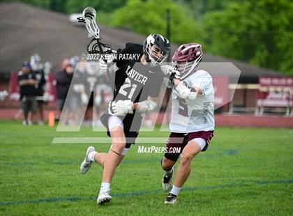 Thumbnail 1 in Xavier @ Bethel (CIAC Class M 1st Round) photogallery.
