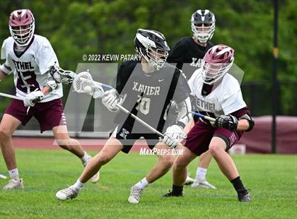 Thumbnail 3 in Xavier @ Bethel (CIAC Class M 1st Round) photogallery.