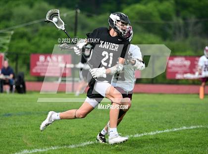 Thumbnail 2 in Xavier @ Bethel (CIAC Class M 1st Round) photogallery.
