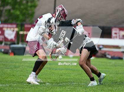 Thumbnail 2 in Xavier @ Bethel (CIAC Class M 1st Round) photogallery.