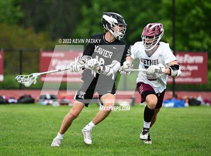 Thumbnail 2 in Xavier @ Bethel (CIAC Class M 1st Round) photogallery.