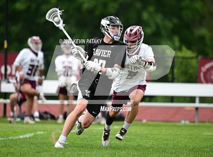 Thumbnail 2 in Xavier @ Bethel (CIAC Class M 1st Round) photogallery.