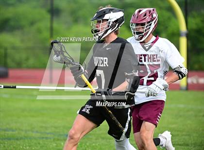 Thumbnail 3 in Xavier @ Bethel (CIAC Class M 1st Round) photogallery.