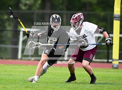 Thumbnail 1 in Xavier @ Bethel (CIAC Class M 1st Round) photogallery.