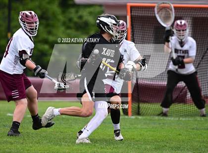 Thumbnail 3 in Xavier @ Bethel (CIAC Class M 1st Round) photogallery.
