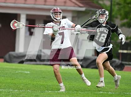 Thumbnail 1 in Xavier @ Bethel (CIAC Class M 1st Round) photogallery.