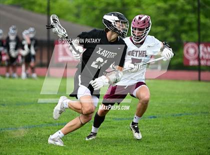 Thumbnail 2 in Xavier @ Bethel (CIAC Class M 1st Round) photogallery.
