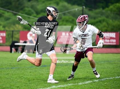 Thumbnail 1 in Xavier @ Bethel (CIAC Class M 1st Round) photogallery.