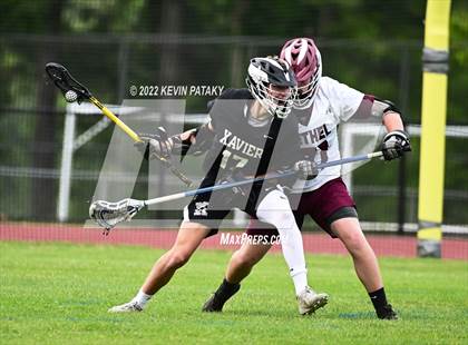 Thumbnail 2 in Xavier @ Bethel (CIAC Class M 1st Round) photogallery.