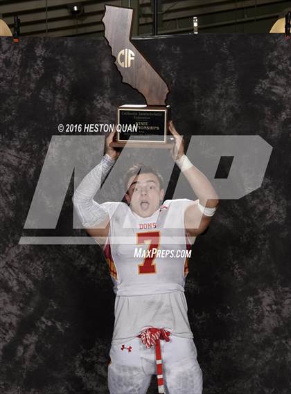 Thumbnail 3 in Cathedral Catholic (CIF State D1AA Awards) photogallery.