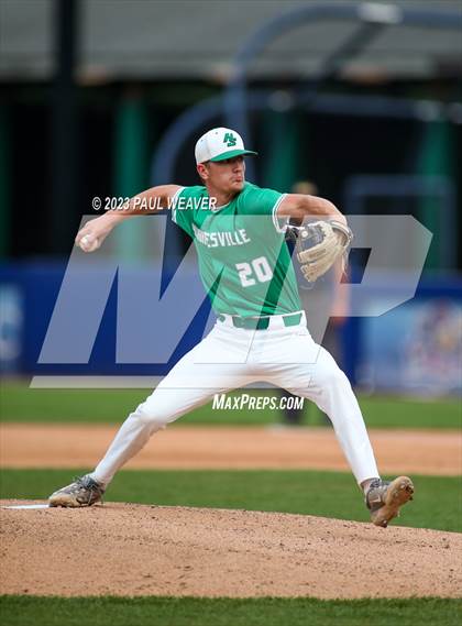 Thumbnail 3 in Riverside vs Hughesville (PIAA Class AAA First Round) photogallery.