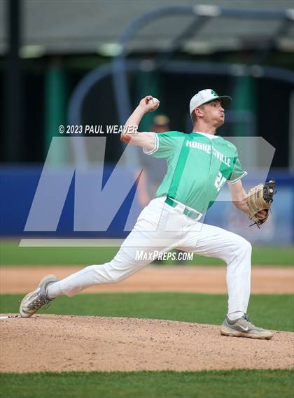 Thumbnail 3 in Riverside vs Hughesville (PIAA Class AAA First Round) photogallery.