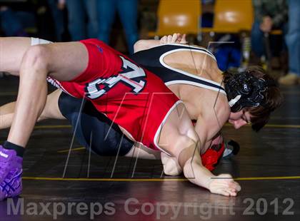 Thumbnail 3 in Newark Valley vs Corning (Corning Duals) photogallery.