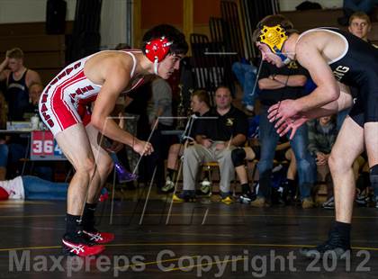 Thumbnail 3 in Newark Valley vs Corning (Corning Duals) photogallery.