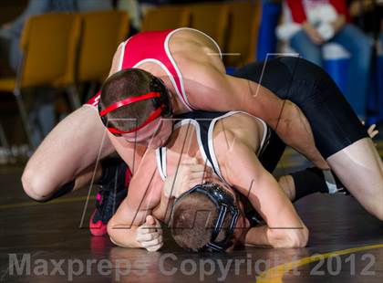 Thumbnail 3 in Newark Valley vs Corning (Corning Duals) photogallery.