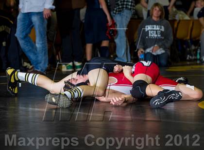 Thumbnail 3 in Newark Valley vs Corning (Corning Duals) photogallery.