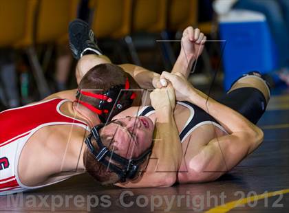 Thumbnail 2 in Newark Valley vs Corning (Corning Duals) photogallery.
