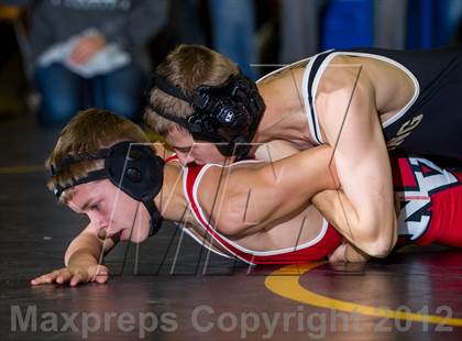 Thumbnail 2 in Newark Valley vs Corning (Corning Duals) photogallery.