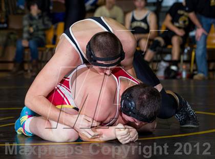Thumbnail 2 in Newark Valley vs Corning (Corning Duals) photogallery.