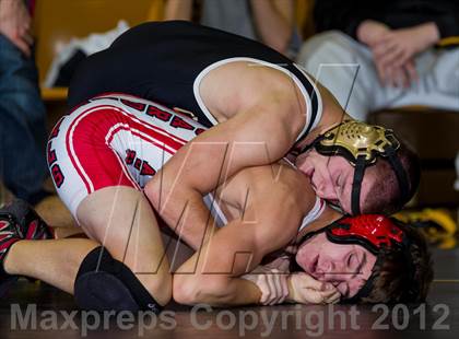 Thumbnail 3 in Newark Valley vs Corning (Corning Duals) photogallery.