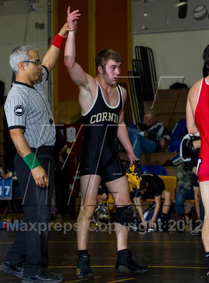 Thumbnail 2 in Newark Valley vs Corning (Corning Duals) photogallery.