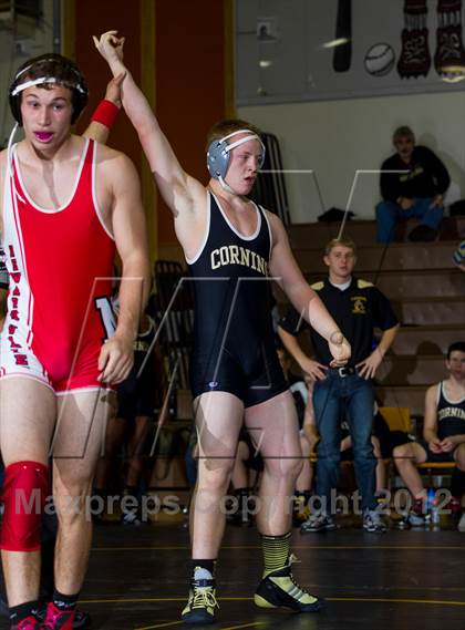 Thumbnail 2 in Newark Valley vs Corning (Corning Duals) photogallery.