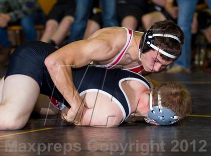 Thumbnail 2 in Newark Valley vs Corning (Corning Duals) photogallery.