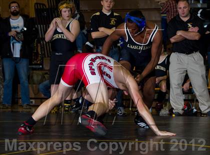 Thumbnail 3 in Newark Valley vs Corning (Corning Duals) photogallery.