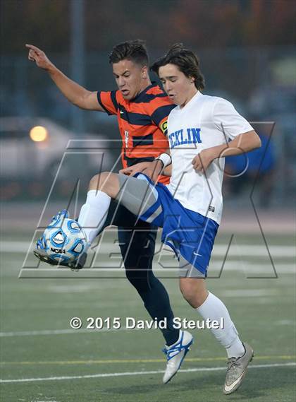 Thumbnail 2 in Cosumnes Oaks vs. Rocklin (CIF SJS D2 Final) photogallery.
