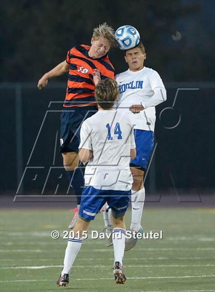 Thumbnail 1 in Cosumnes Oaks vs. Rocklin (CIF SJS D2 Final) photogallery.