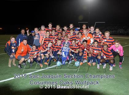 Thumbnail 2 in Cosumnes Oaks vs. Rocklin (CIF SJS D2 Final) photogallery.