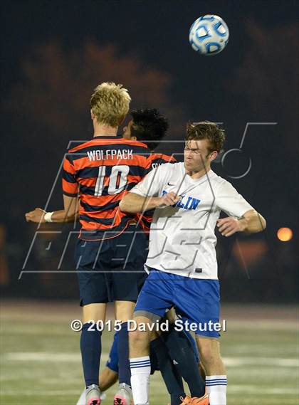 Thumbnail 1 in Cosumnes Oaks vs. Rocklin (CIF SJS D2 Final) photogallery.