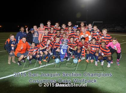 Thumbnail 1 in Cosumnes Oaks vs. Rocklin (CIF SJS D2 Final) photogallery.