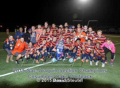 Thumbnail 2 in Cosumnes Oaks vs. Rocklin (CIF SJS D2 Final) photogallery.