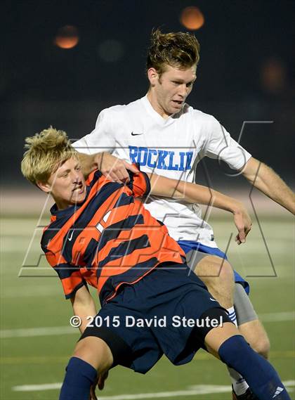 Thumbnail 2 in Cosumnes Oaks vs. Rocklin (CIF SJS D2 Final) photogallery.