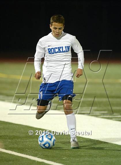 Thumbnail 3 in Cosumnes Oaks vs. Rocklin (CIF SJS D2 Final) photogallery.
