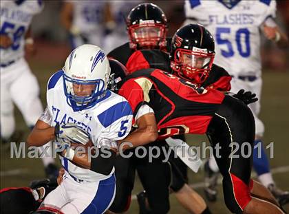 Thumbnail 1 in Village Christian vs. Fillmore photogallery.