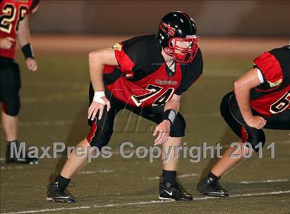 Thumbnail 1 in Village Christian vs. Fillmore photogallery.