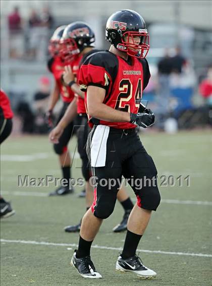 Thumbnail 1 in Village Christian vs. Fillmore photogallery.