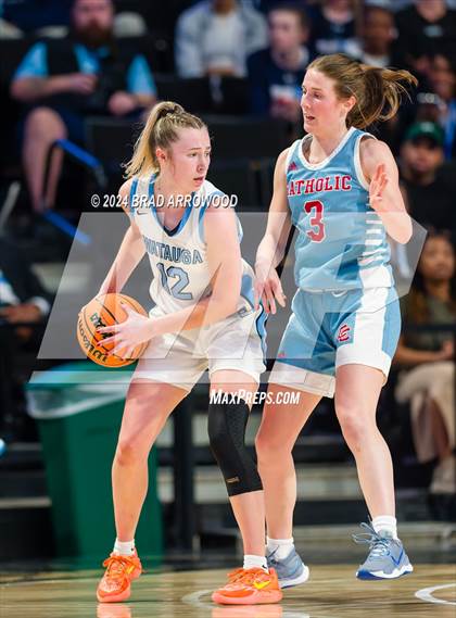 Thumbnail 1 in Charlotte Catholic vs Watauga (NCHSAA 4A Regional Final) photogallery.