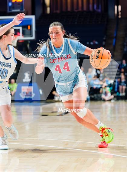 Thumbnail 3 in Charlotte Catholic vs Watauga (NCHSAA 4A Regional Final) photogallery.
