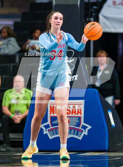 Thumbnail 2 in Charlotte Catholic vs Watauga (NCHSAA 4A Regional Final) photogallery.