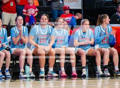 Thumbnail 2 in Charlotte Catholic vs Watauga (NCHSAA 4A Regional Final) photogallery.