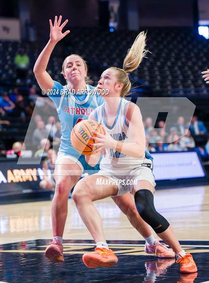 Thumbnail 3 in Charlotte Catholic vs Watauga (NCHSAA 4A Regional Final) photogallery.