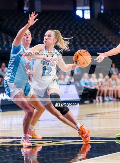 Thumbnail 3 in Charlotte Catholic vs Watauga (NCHSAA 4A Regional Final) photogallery.