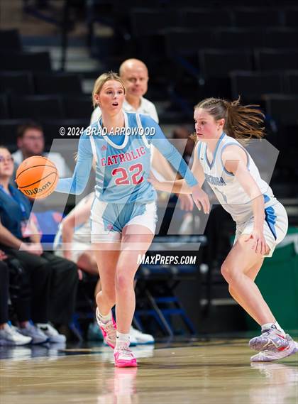 Thumbnail 2 in Charlotte Catholic vs Watauga (NCHSAA 4A Regional Final) photogallery.